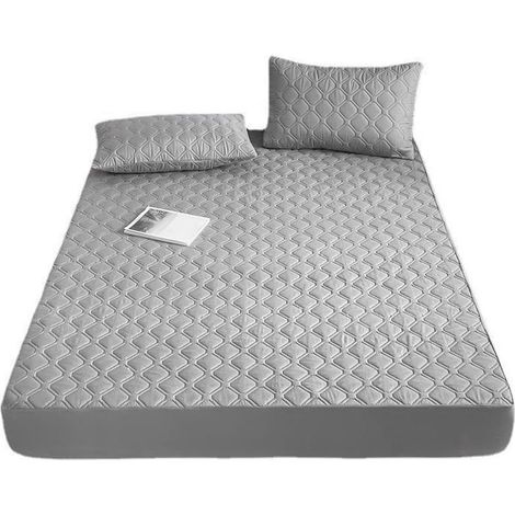 Protège-Matelas Imperméable 90x200 cm – Housse Anti-Poussière et Anti-Urine en Coton et Polyester, Pour Maison et Hôtel (1/5)