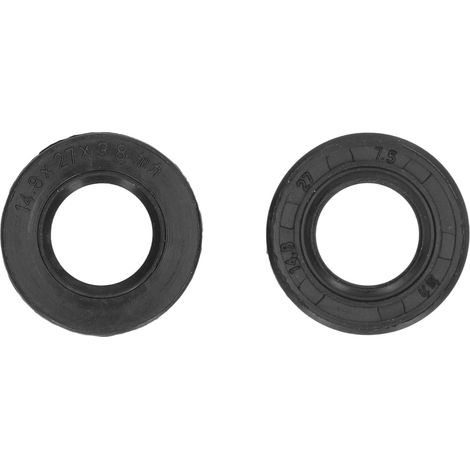 Paraolio per motore di bicicletta, 2 pezzi di paraolio in gomma per motori a 2 tempi da 49 cc, 50 cc, 66 cc e 80 cc.