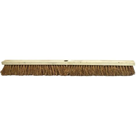 Faithfull Soft Coco Broom Head – 900mm (36-inch) Durable Natural Fiber Cleaning Tool
