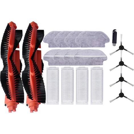 Brosses, chiffons et serpillières pour aspirateur robot Xiaomi Mi Robot Vacuum-Mop P STYTJ02YM STYJ02YM - Pièces de rechange pour aspirateur robot Xiaomi Mi Robot Vacuum-Mop P STYTJ02YM (1/5)