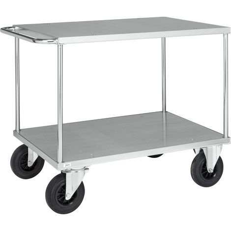 Carrello tavolo di servizio 1300 x 800 x 870 - KM637-2 Kongamek