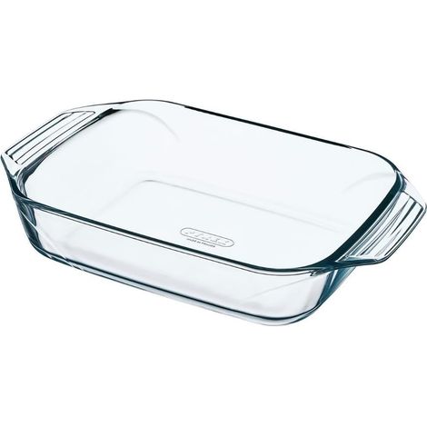 Plat à Four Rectangulaire en Verre, 27 x 17 cm (1/5)