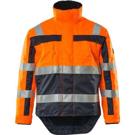Mascot Winterjacke Teresina 07223 zweifarbig Gr. L orange/marine