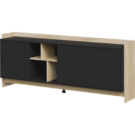 Buffet Mavnoli 102 , 78x190cm, Le nombre de portes: 038cm, Stratifié (1/4)