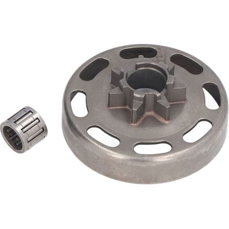 Kit de roulements pour pignon de tambour d'embrayage à 7 dents pour tronçonneuse Husqvarna 340, 345, 350, 351, 353, 440E et 450E (1/5)