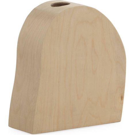 Vase arche en bois clair - Naturel (1/5)