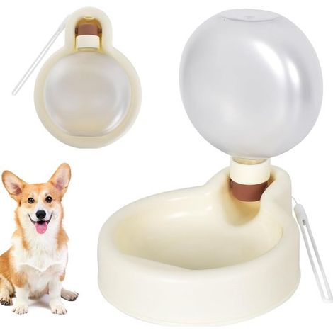 Borraccia per cani, borraccia da viaggio per cani, borraccia pieghevole da 500 ml, ciotola portatile per cani con design a prova di perdite, tazza per bere (1/5)