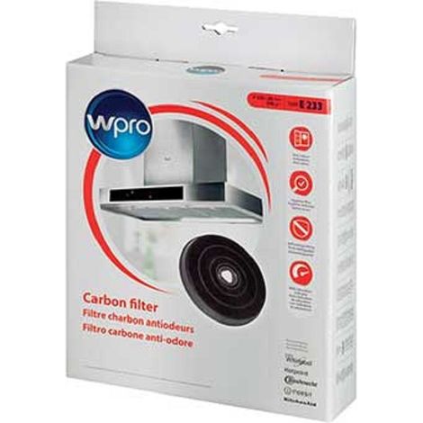 Filtro de carbón E233 para campana W-PRO 484000008636