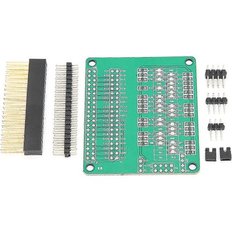 I/O-Port-Konverter-Adaptermodul für LED-Sensor-Testplatine, DC 3,3 V auf 5 V Stromversorgung, Raspberry Pi kompatibel, Verbindungsschnittstelle (1/5)