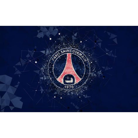 Papier peint panoramique Foot / Football - PSG - Paris Saint Germain - 130 cm x 81 cm (1/2)