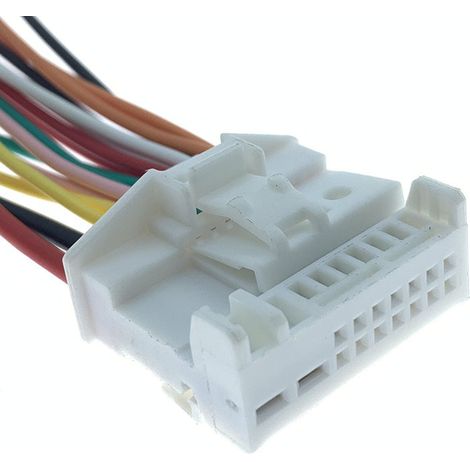 16-poliger Stecker für den Kabelbaum des Kraftstoffpumpenmoduls BMW 6931900-06 mit Anschlussklemme (1/4)
