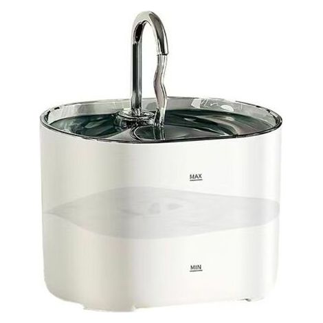 Fontaine a Eau Chat,Super Silencieuse, Filtre à Carbone Activé, Facile à Mettoyer, Convient à Plusieurs Animaux de Compagnie (1/5)
