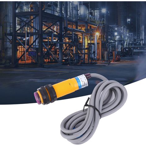 Lot de 10 interrupteurs photoélectriques JYIO à réflexion diffuse pour machines-outils E3F DS10C4 10-30 V CC (1/5)