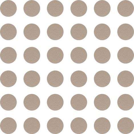 36x Cache vis adhésif autocollant diamètre 25mm protection bouchon trou obturateur meuble table chaise maison, Cappuccino