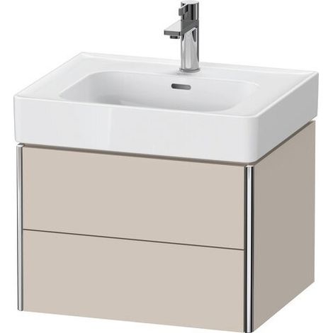 DURAVIT XS4378091910000 Sous-meuble de lavabo mural XSquar