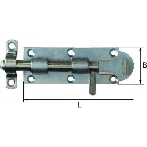Perno de puerta 135 mm 1 ud. UNIVERSAL 0960520000301