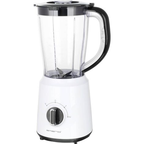 EMERIO BL-124816 Frullatore 500 W Bianco, Nero (1/4)