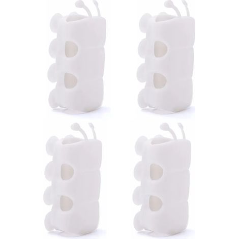 Support de pomme de douche en silicone réglable Ventouse Murale (1/5)
