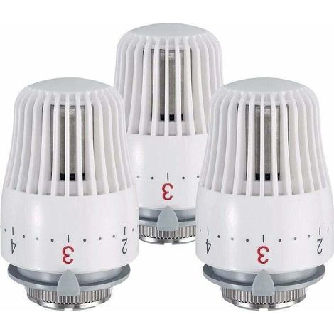 3 pcs Tête Thermostatique M30 x 1,5 Tête de Remplacement (1/4)