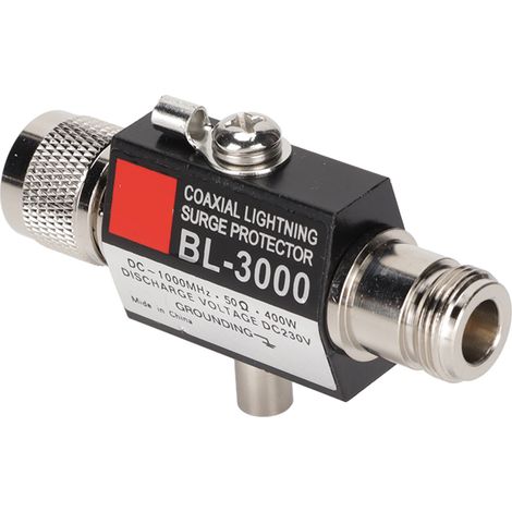 Parafoudre coaxial N femelle vers N mâle 400 W pour émetteur-récepteur (1/5)