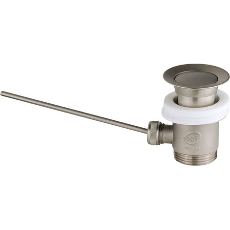 Universal-Ablaufgarnitur 1"1/4 matt gebürstetes Nickel CGS 004LCH.40 Nickel gebürstet