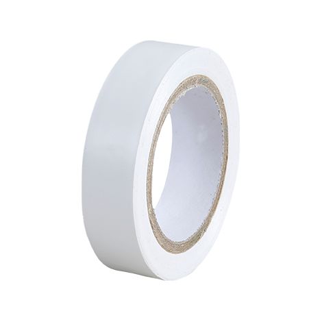 Nastro isolante bianco larghezza 15 mm lunghezza 10 m - EUROHM - 72006 (1/2)