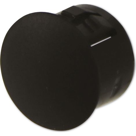 Cache-trou KSS Polyamide 6.6, noir, pour trou de 12,7, Ø cache 14,5, 1 pièce (1/2)