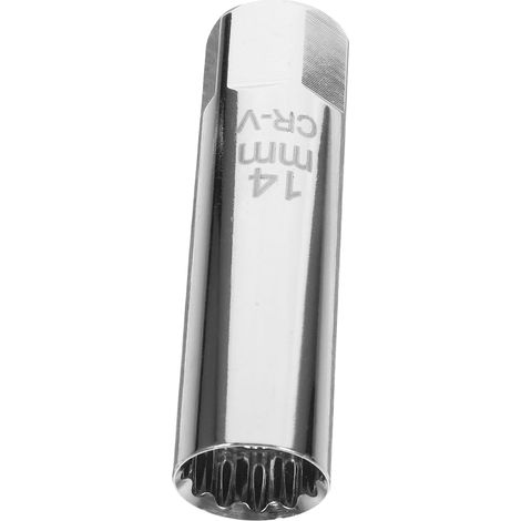 douille de bougie prise outil de bougie d'allumage douille de dépose de bougie kit de dépose de bougie d'allumage outil de réparation de bougie le fer Silver