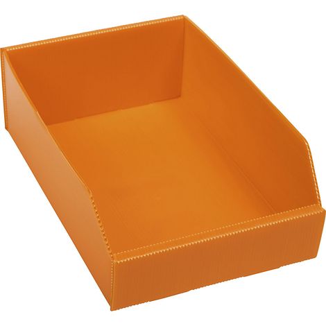 FRANKEL kaiserkraft, Bac de stockage pliant en plastique, L x l (1/3)