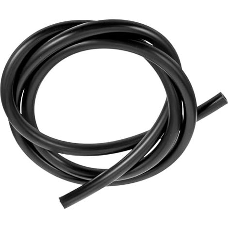 Tuyau de Stéthoscope Universel, Tube en Caoutchouc Flexible Sans Latex pour Tensiomètre et Professionnels de Santé, Noir (1/5)