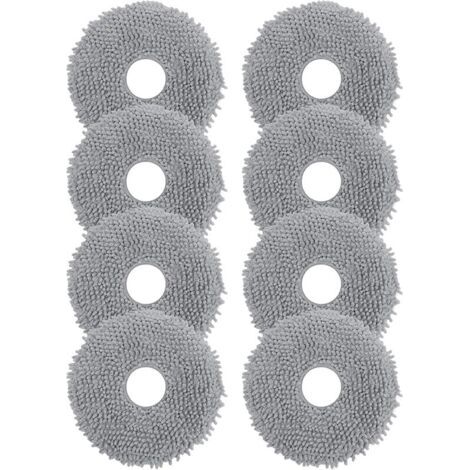 FENOPLASTICA8 Serpillires de Rechange pour Roborock Q revo/Qrevo S/Qrevo Pro/Qrevo Edge/Qrevo Master/Qrevo Slim/Qrevo Curv/QV 35A 35S/QR 598 798/Saros Z70/10R Robot Aspirateur, Rutilisables et Lavable (1/5)