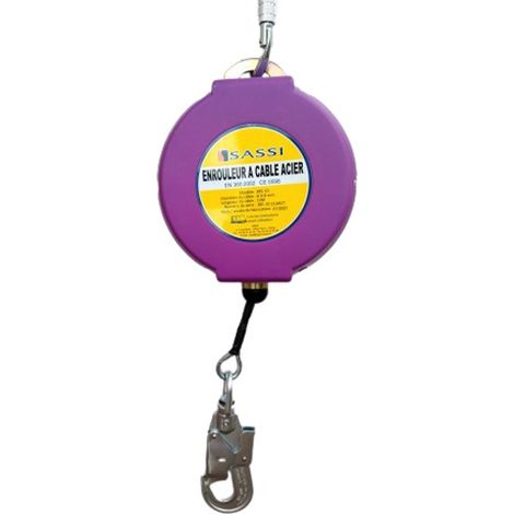Enrouleur à câble acier 20m - SASSI - 385/20