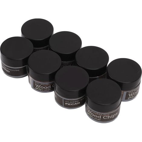 Kit de 8 Fumoirs pour Cocktails avec Copeaux de Bois pour Whisky et Boissons (1/5)