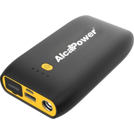 Démarreur de secours de poche 800 A (QDSP) - Batterie externe à charge rapide et lampe torche SOS - Pour voitures et motos 12 V