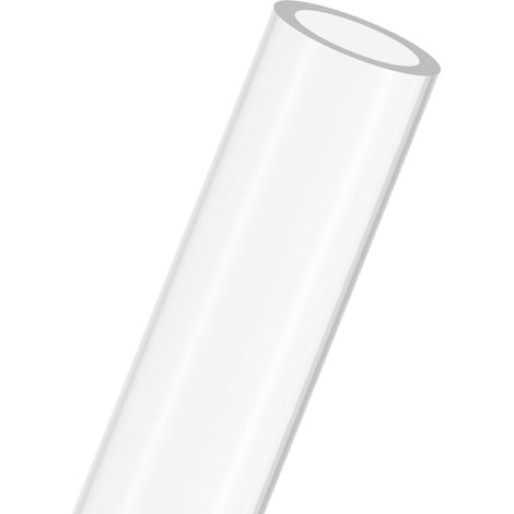 1-Pcs Tuyau Rigide En Acrylique Transparent, 45mm[1.77"] DI x 55mm[2.17"] DE Tube Rond En Plastique Pour Système De froid Par Eau/Lampes/Fontaines [305mm/12IN] (1/5)