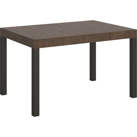 Tavolo Allungabile 120/380x90 cm Everyday Noce Gambe Antracite