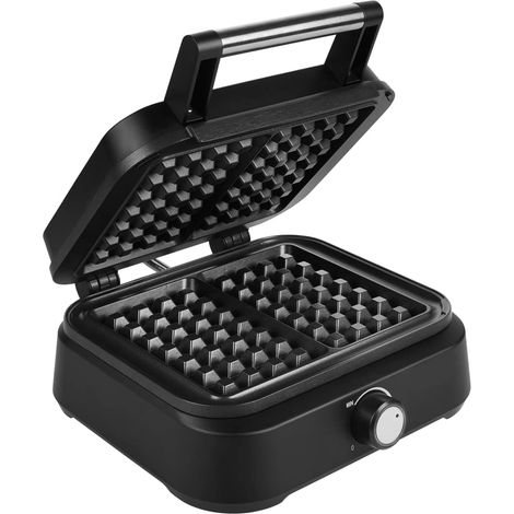 Grill gofres princess 132398 negro mate