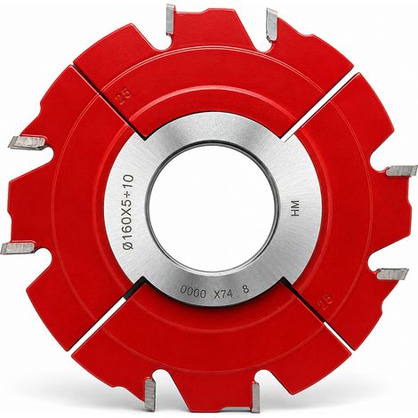 LEMAN Fraise a Rainer Extensible HSS D. 160 Ht. 5 a 10 mm 90151605051, Alesage 50 mm Z4, Garantie 2 ans (1/5)