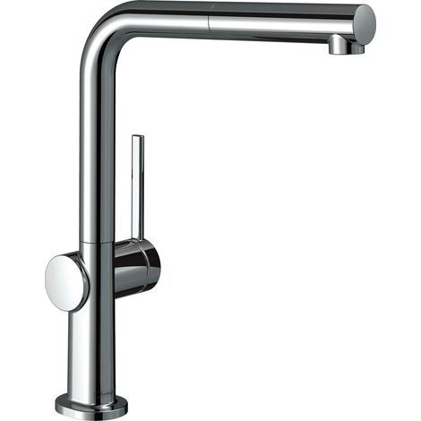 hansgrohe Talis M54 monomando de cocina 270, caño extraíble,