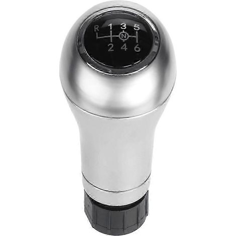 Pommeau de levier de vitesses JG pour Mercedes-Benz W203, S203, CL203, W209, W204, C300, C250, W207 et A207 (boîte manuelle 6 vitesses, diamètre 14,5 mm). (1/5)