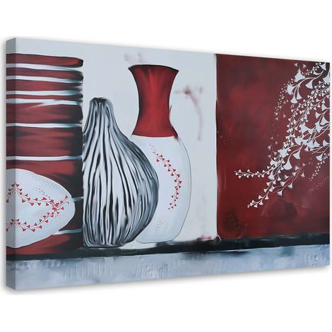 Tableau sur toile Nature morte vase 90x60 (1/5)