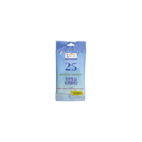 SALVIETTE IMBEVUTE PER TUTTE LE SUPERFICI- - cm.16x21 - 6 blister XTRA