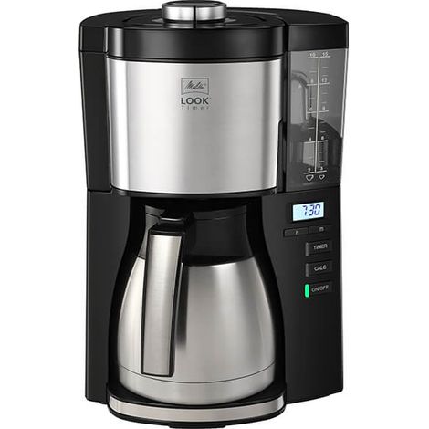 Melitta Look V Therm Timer Black Filter Coffee Machine 1025-18 (1/5)