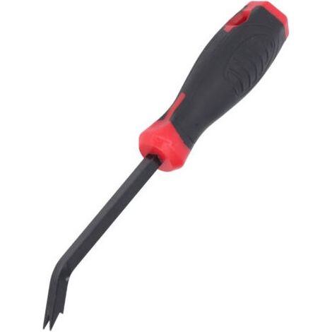 1 arrache-clous Divers accessoire de portail, en acier CR-V, longueur 200 mm, poignée PP, pour démontage de tapis, bois et revêtements (1/5)