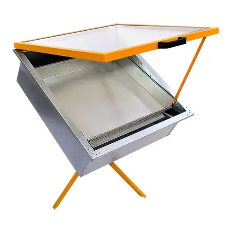 Art.182A Sceratrice solare inox 70×70 cm coibentata con vetri doppi Casagrande