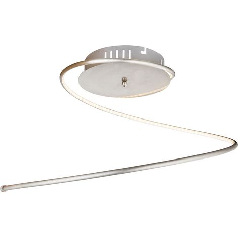Plafonnier LED 16 watts lampe acrylique éclairage spirale Globo REBEL 67826-16