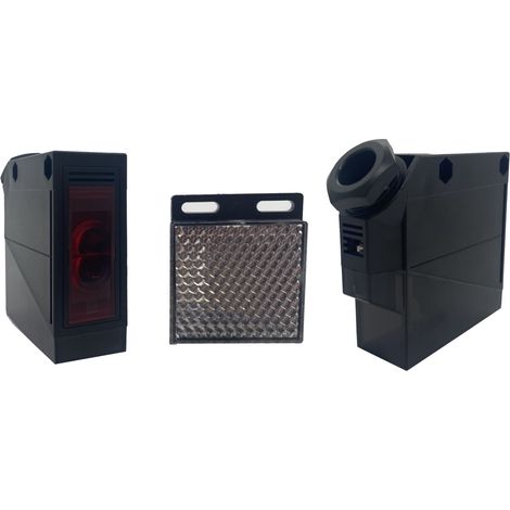 Fotocellula Industriale Da Interno Reflex Compatibile Con Faac Genius Ek75-r4m4