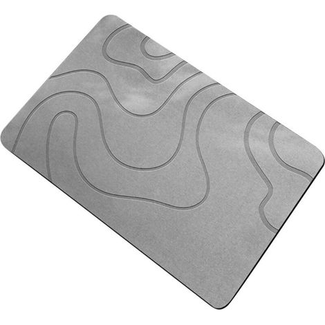 Grand tapis de bain et très absorbant à séchage rapide (1/4)
