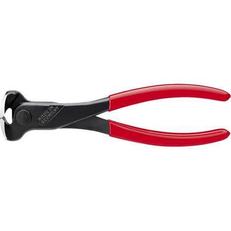 KNIPEX 68 01 160 EAN Vornschneider mit Kunststoff überzogen schwarz atramentiert 160 mm