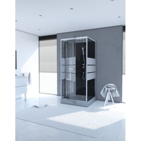 cabine de douche 90 carrée 90x90x225cm - scratchy 90